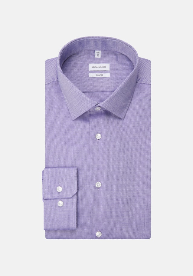 Chemise Business Shaped Col Kent manches extra-courtes in Lilas |  Seidensticker Onlineshop
