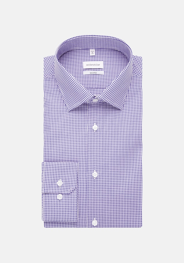 Chemise Business Shaped Col Kent  manches extra-longues in Lilas |  Seidensticker Onlineshop