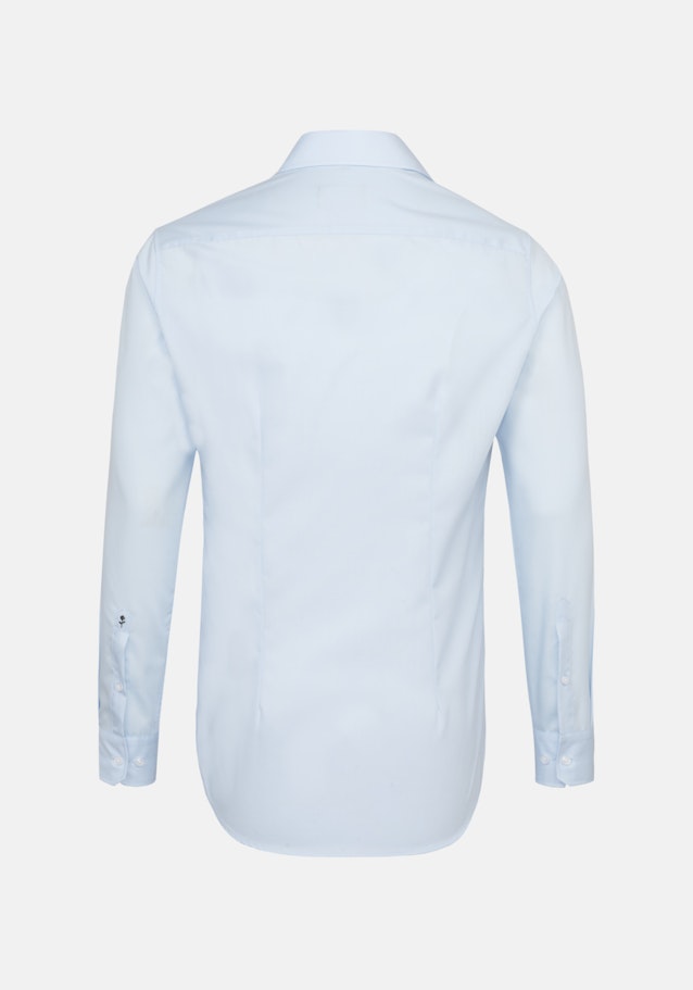 Bügelleichtes Popeline Business Hemd in X-Slim mit Kentkragen in Hellblau |  Seidensticker Onlineshop