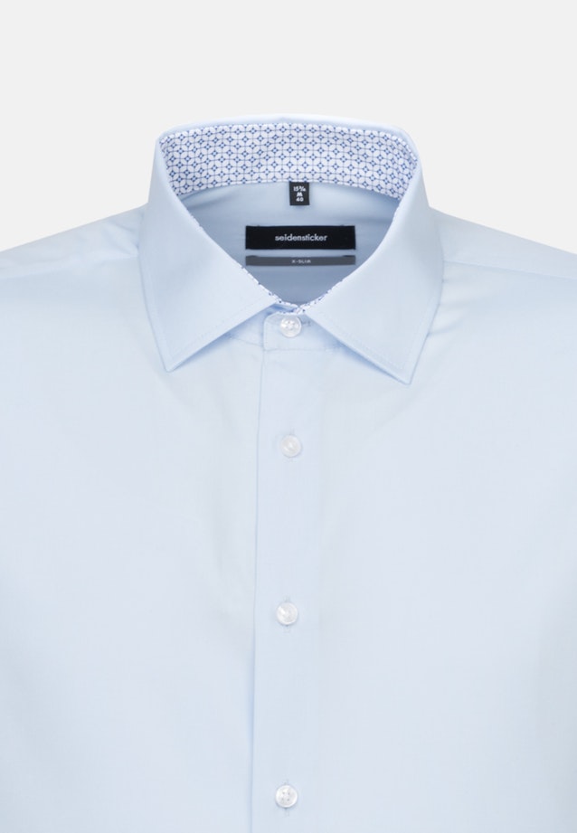 X-Slim Business Hemd Uni in Hellblau |  Seidensticker Onlineshop