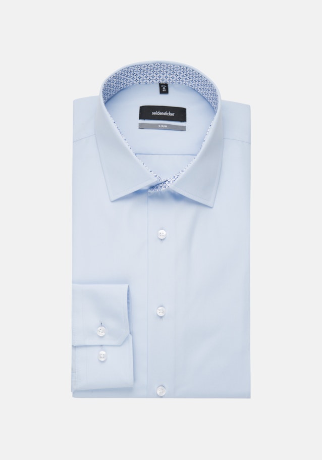 X-Slim Business Hemd Uni in Hellblau | Seidensticker Onlineshop