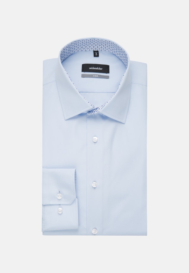 X-Slim Business Hemd Uni in Hellblau |  Seidensticker Onlineshop