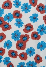 Kleid Floral in Mittelblau |  Seidensticker Onlineshop
