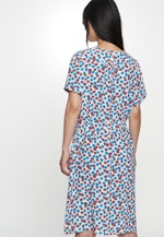 Kleid Floral in Mittelblau |  Seidensticker Onlineshop