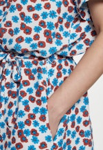 Kleid Floral in Mittelblau |  Seidensticker Onlineshop