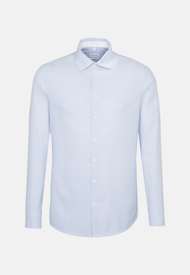 Chemise Business Slim sans repassage Col Kent in Bleu Clair |  Seidensticker Onlineshop