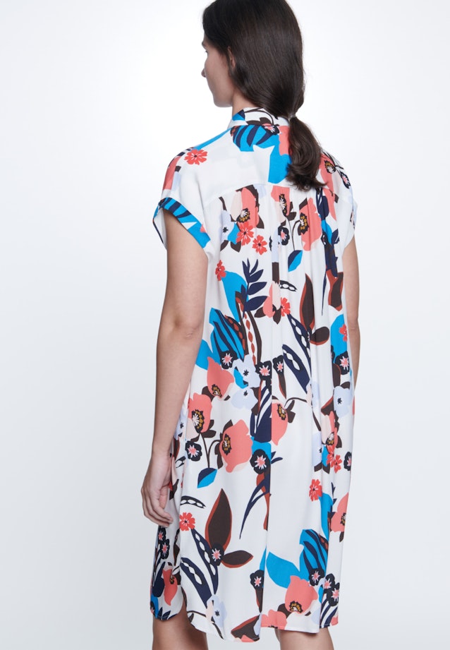 Kragen Kleid Regular in Ecru |  Seidensticker Onlineshop