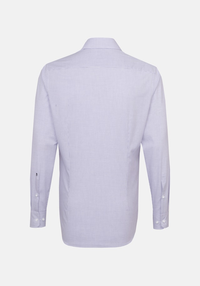 Non-iron Popeline Business overhemd in Slim with Kentkraag in Paars |  Seidensticker Onlineshop
