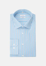 Shaped Business Shirt Stripes in Turquoise |  Seidensticker Onlineshop