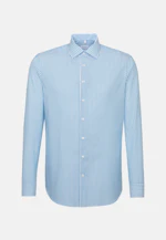 Shaped Business Shirt Stripes in Turquoise |  Seidensticker Onlineshop