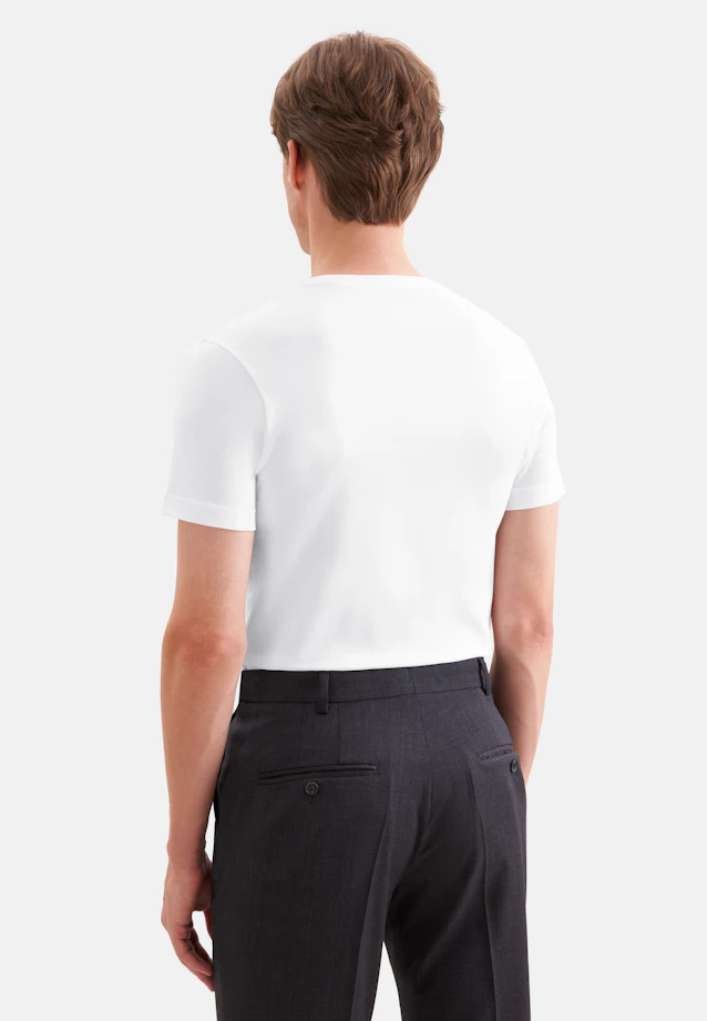 V-Neck Unterzieh-T-Shirt in Weiß |  Seidensticker Onlineshop
