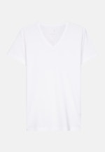 V-Neck T-Shirt Slim fit in Weiß |  Seidensticker Onlineshop