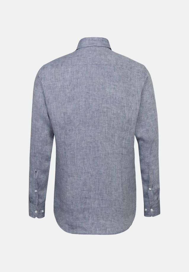 Slim Business Hemd Uni in Dunkelblau |  Seidensticker Onlineshop