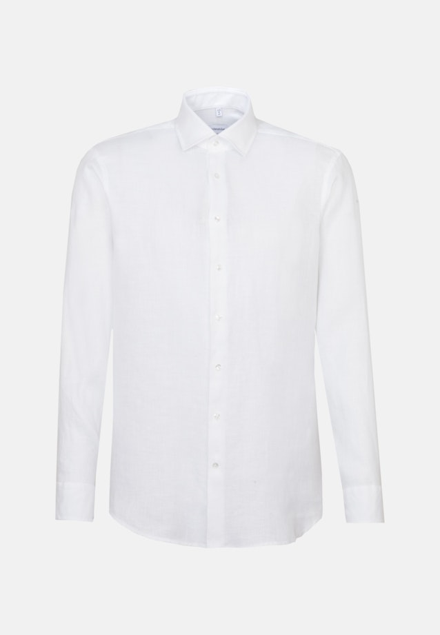 Slim Business Hemd Uni in Weiß |  Seidensticker Onlineshop