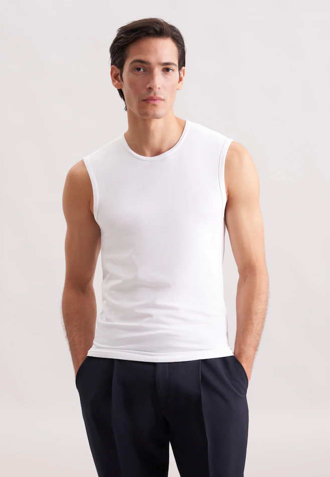 Tanktop Uni in Weiß | Seidensticker Onlineshop