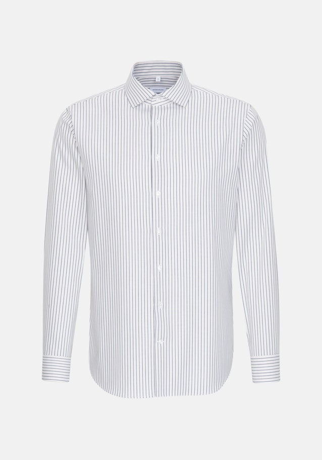 Bügelleichtes Oxford Business Hemd in Slim mit Kentkragen in Braun |  Seidensticker Onlineshop