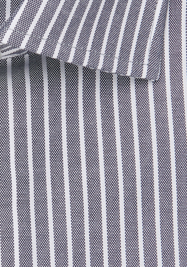 Non-iron Oxford Business overhemd in Slim with Kentkraag in Donkerblauw |  Seidensticker Onlineshop