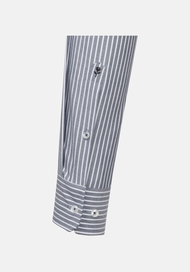 Bügelfreies Oxford Business Hemd in Slim mit Kentkragen in Dunkelblau |  Seidensticker Onlineshop