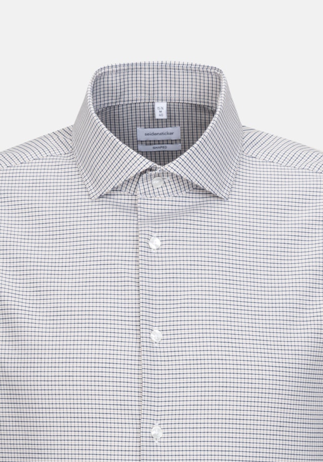 Easy-iron Oxford Business overhemd in Shaped with Kentkraag in Bruin |  Seidensticker Onlineshop