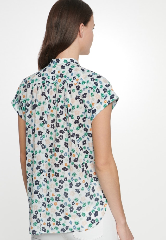 Mouwloos Voile Blouse à enfiler gemaakt van 100% coton in Ecru |  Seidensticker Onlineshop