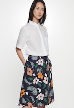 Rock Floral in Dunkelblau |  Seidensticker Onlineshop