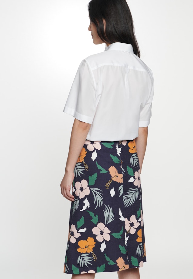 Rock Floral in Dunkelblau |  Seidensticker Onlineshop