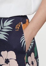 Rock Floral in Dunkelblau |  Seidensticker Onlineshop