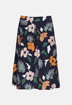 Rock Floral in Dunkelblau |  Seidensticker Onlineshop