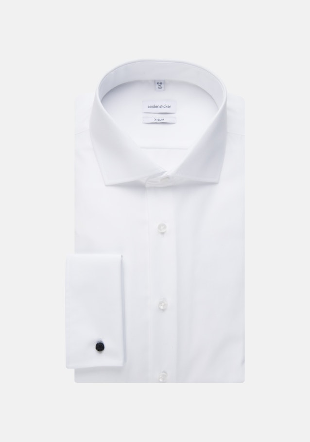 Bügelfreies Popeline Business Hemd in X-Slim mit Kentkragen in Weiß |  Seidensticker Onlineshop
