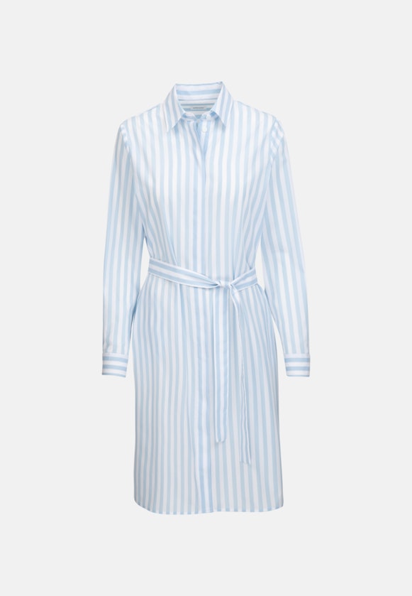 Kleid Streifen in Hellblau |  Seidensticker Onlineshop