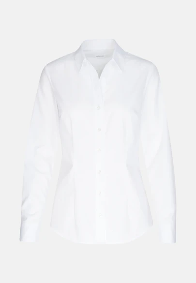 Hemdbluse slim fit in Weiß |  Seidensticker Onlineshop