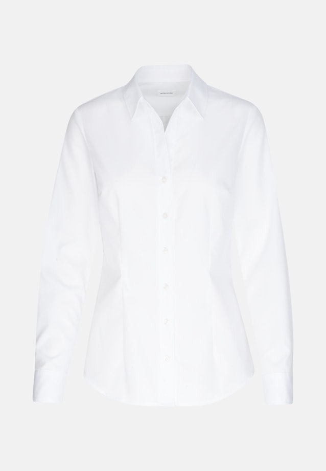 Hemdbluse slim fit in Weiß |  Seidensticker Onlineshop