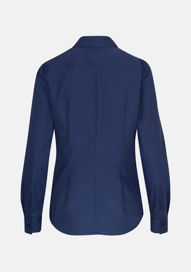 Hemdbluse slim fit in Dunkelblau | Seidensticker Onlineshop