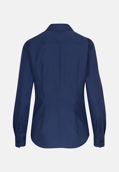 Hemdbluse slim fit in Bleu Foncé |  Seidensticker Onlineshop