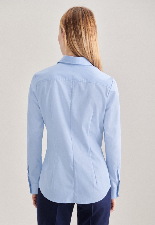 Hemdbluse slim fit in Hellblau | Seidensticker Onlineshop