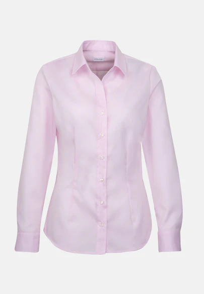 Hemdbluse slim fit in Rosa |  Seidensticker Onlineshop
