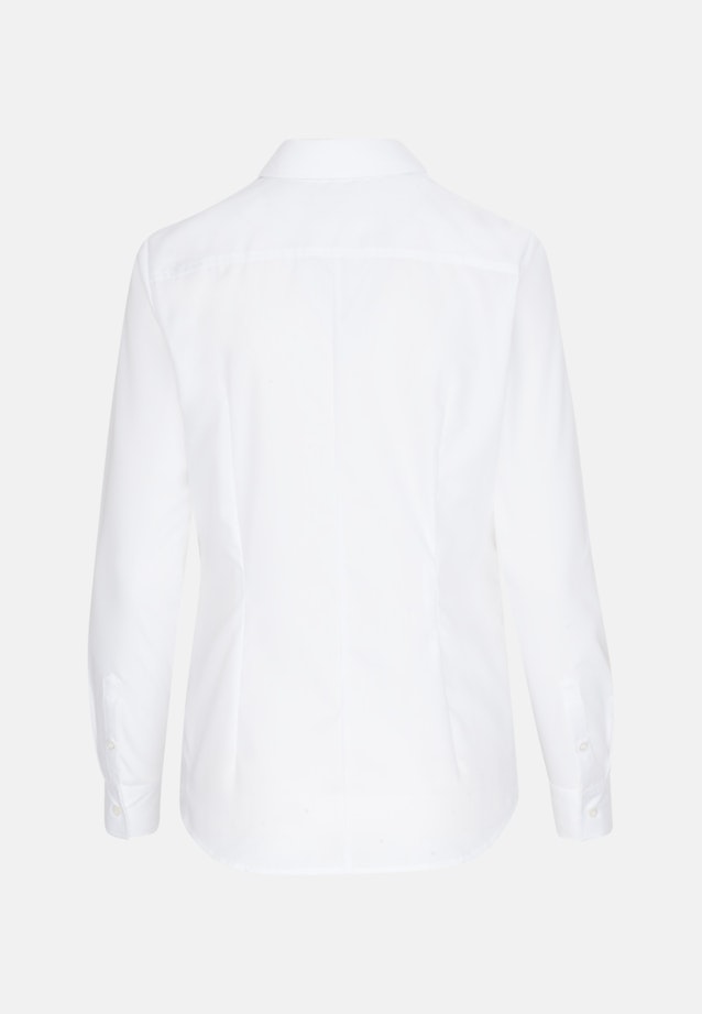 Non-iron Popeline Shirtblouse in Wit | Seidensticker Onlineshop