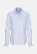 Non-iron Poplin Shirt Blouse in Light Blue |  Seidensticker Onlineshop