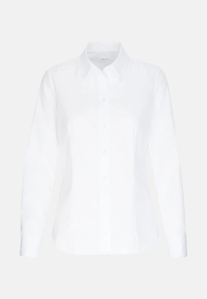 Chemise blouse regular in Blanc |  Seidensticker Onlineshop