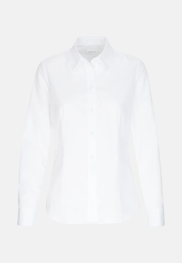 Hemdbluse regular fit in Weiß |  Seidensticker Onlineshop