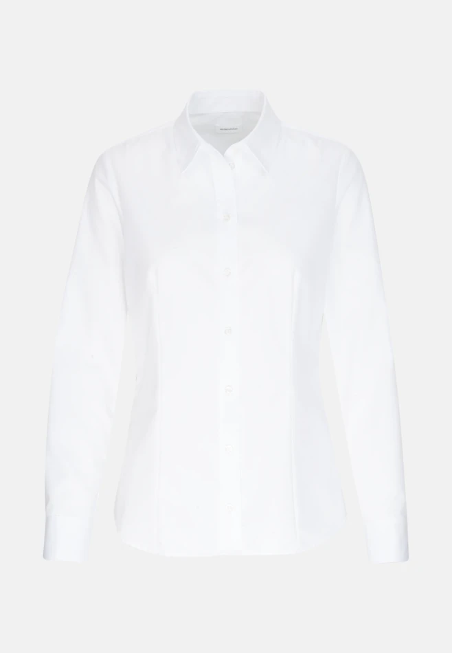 Hemdbluse regular fit in Weiß | Seidensticker Onlineshop