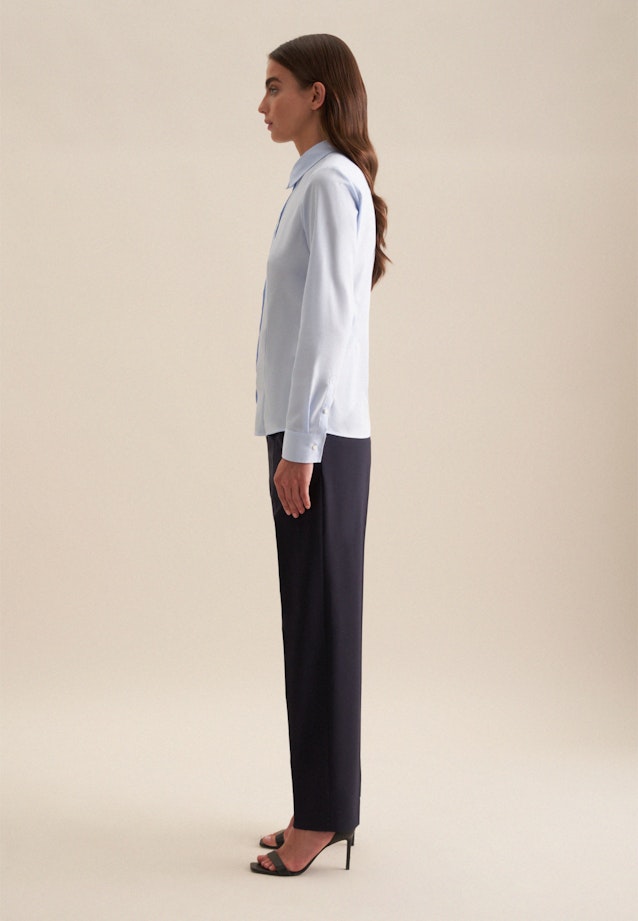 Hemdbluse regular fit in Hellblau |  Seidensticker Onlineshop
