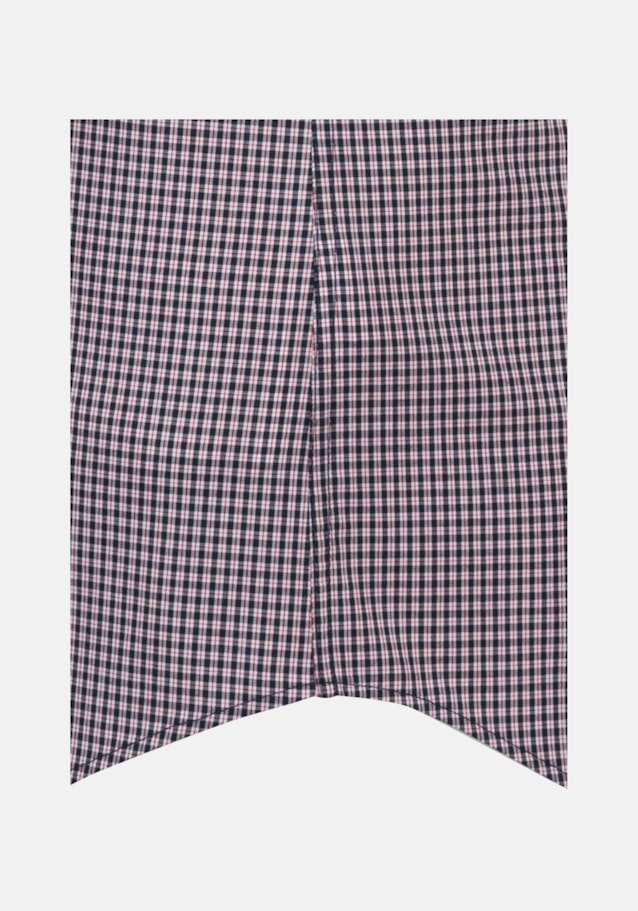 Non-iron Popeline Korte mouwen Business overhemd in Shaped with Button-Down-Kraag in Rood |  Seidensticker Onlineshop