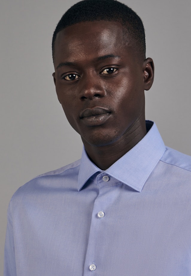 Slim Oxford shirt Uni in Light Blue |  Seidensticker Onlineshop