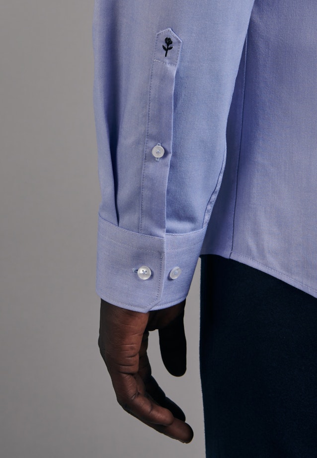 Slim Oxford shirt Uni in Light Blue |  Seidensticker Onlineshop