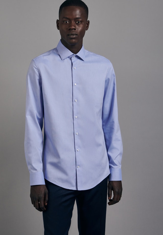 Slim Oxford shirt Uni in Light Blue |  Seidensticker Onlineshop