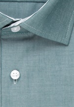 Shaped Chemise Business Uni in Vert |  Seidensticker Onlineshop
