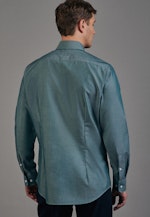 Shaped Chemise Business Uni in Vert |  Seidensticker Onlineshop