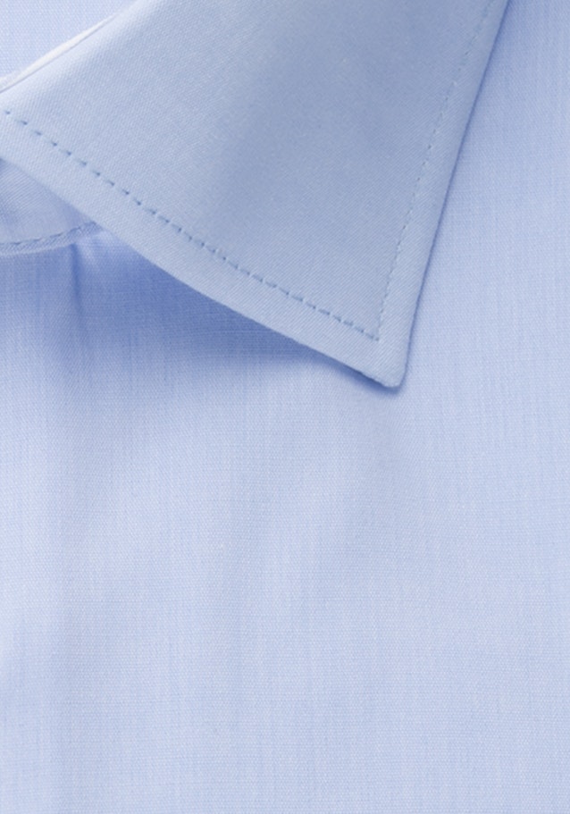 Bügelfreies Chambray Business Hemd in Shaped mit Kentkragen in Hellblau |  Seidensticker Onlineshop