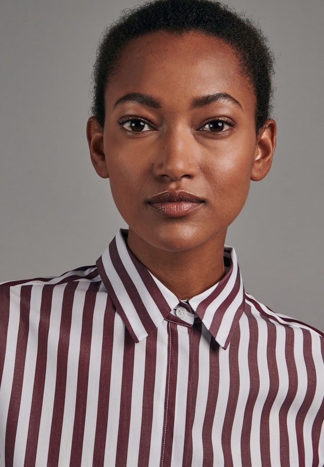 Chemisier A Rayures in Rouge |  Seidensticker Onlineshop